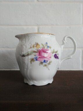 Bernadotte Sonata Pattern Porcelain China Creamer Czechoslovakia